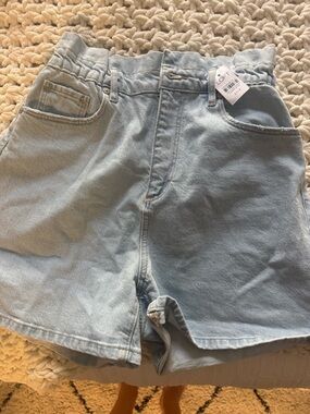 LOFT Paperbag High-Rise Shorts